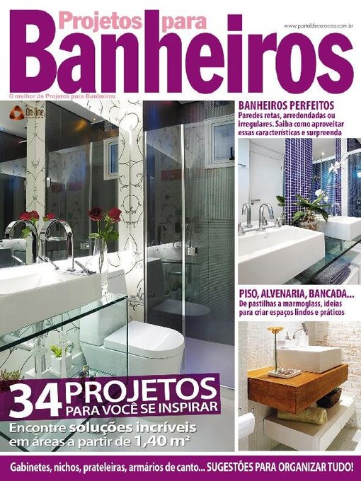 Title details for Projetos para Banheiros by Online Editora - Available